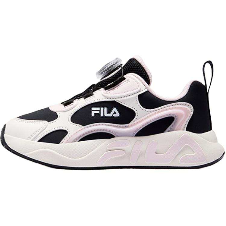 FILA KIDS PERFORMANCE FPH Shooting Stars 2 Low top Kids' Running Shoes Black Pink, Black Silver