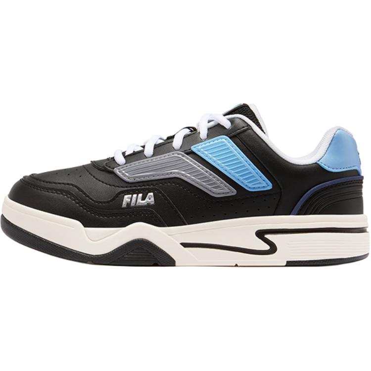 FILA KIDS Heritage FHT WAVE/Rhythm Synthetic Leather, Textile Slip Resistant, Abrasion Resistant, Rebound Support