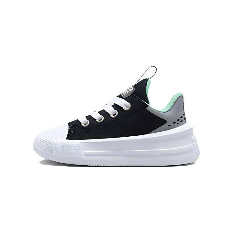Converse Breathable Low top Kids Canvas Shoes Black Infant And Toddler