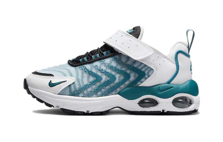 Nike Nike Air Max TW BP Kids Lifestyle Shoes Green White Children Aged 3 7 Years Old