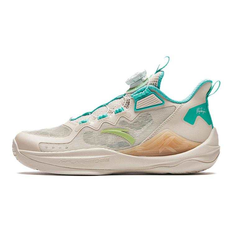 Antakids Low top Basketball Shoes Gray Green Teenagers