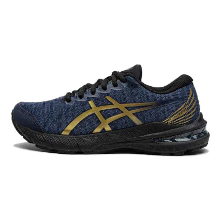 Asics GT 2000 11 Cushioning Breathable Low top Kids' Running Shoes Blue Black