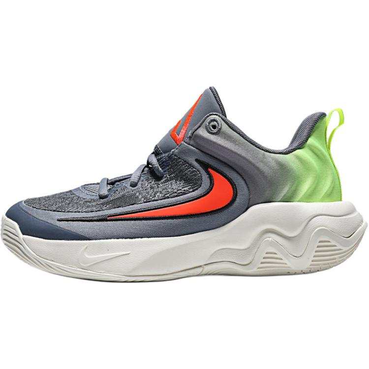 Nike Nike Giannis Immortality 4 Low top Children's Basketball Shoes Gray Green Orange Kids'