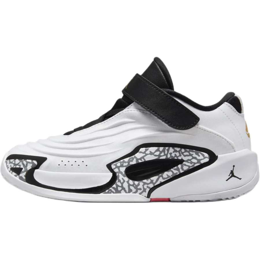 Jordan Jordan Luka 3 Abrasion Resistant Low top Children's Basketball Shoes White Kids'