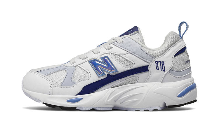 New Balance New Balance NB 878 Low top Sports Casual Shoes White Blue Children Aged 3 7 Years Old