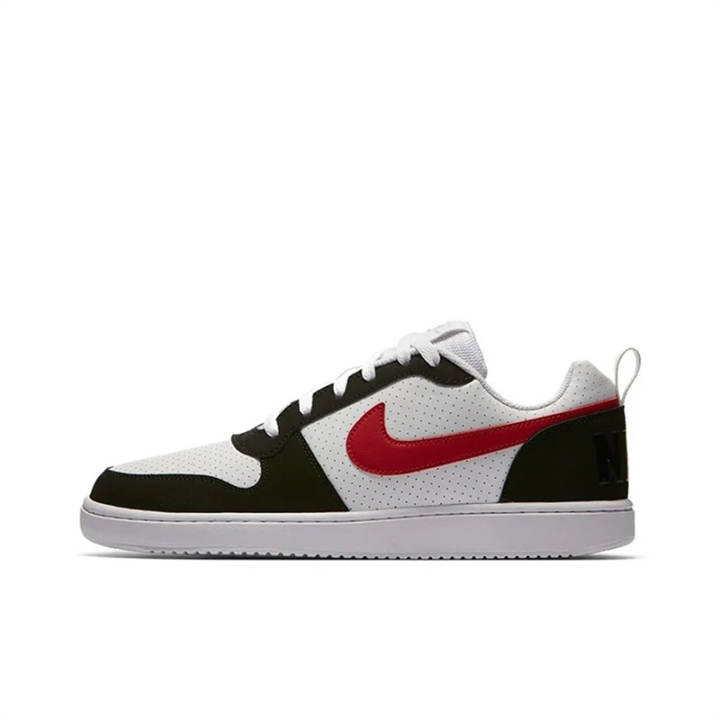 Nike Nike Court Borough Low top Skateboard Shoes Black White Red Unisex