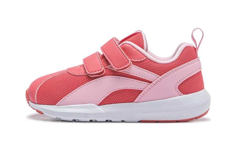 Li-Ning YOUNG Li Ning YOUNG Sports Life Collection Little Cortez Synthetic Leather, Textile Trendy Low top Kids Lifestyle Shoes Pink