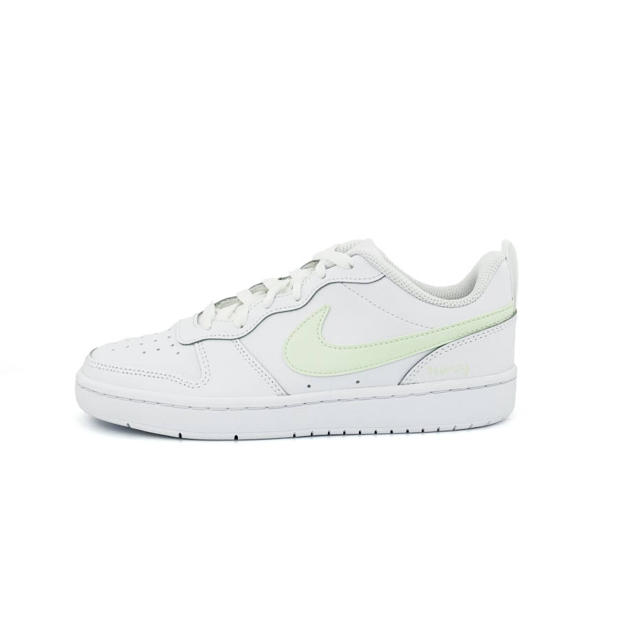 Nike Nike Court Borough Low 2 Leather Slip Resistant Cushioning Abrasion Resistant Low top Kids' Skateboarding Shoes