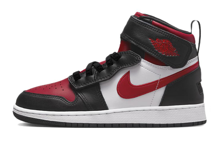 Jordan Jordan 1 High FlyEase Black White Fire Red GS