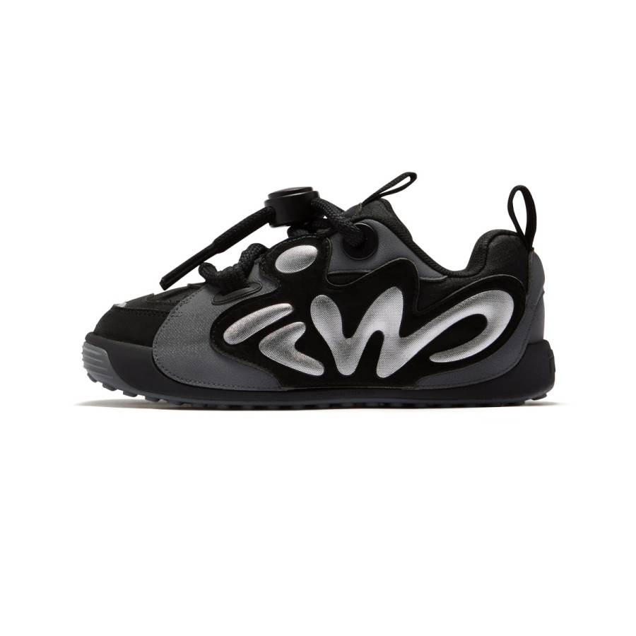 FILA KIDS Heritage FHT Casual Shoes Black/Castle Gray Kids'