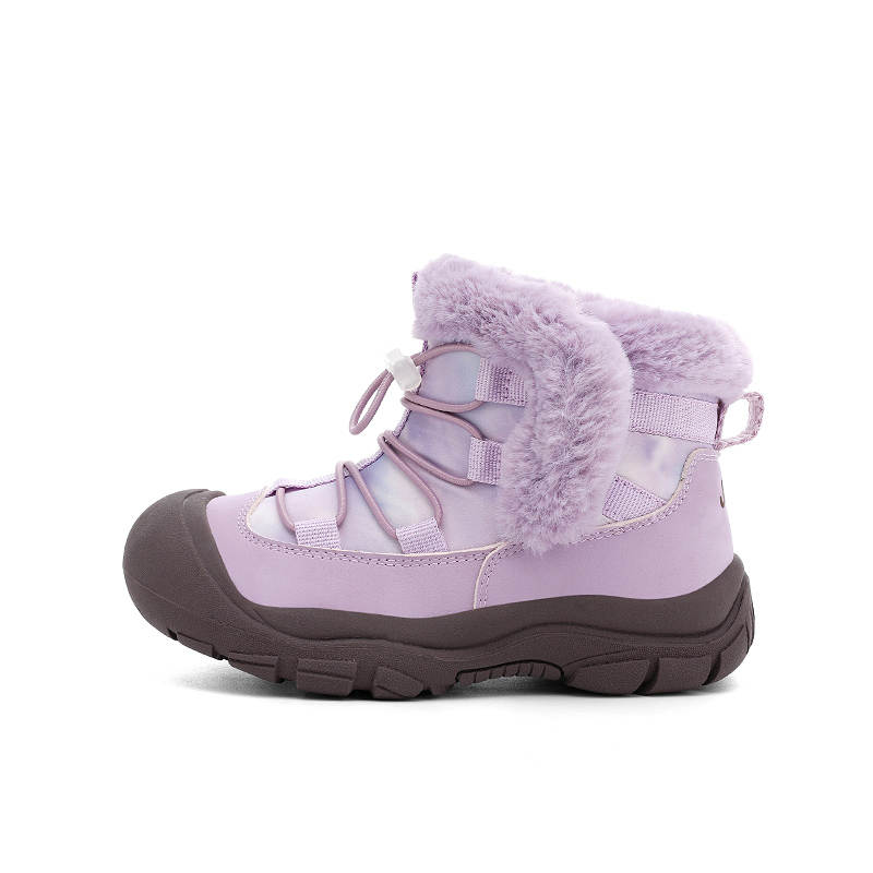 Jeep Explorer 2.0 Synthetic Leather Slip Resistant Lightweight Cushioning Thermal High top Snow Boots Kids'