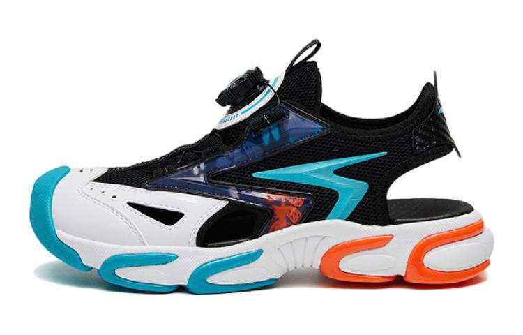 Antakids Versatile Slip Resistant Abrasion Resistant Sandal Black White Blue Orange Teenagers