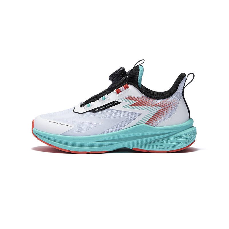 361°KIDS Running Shoes White Green Unisex