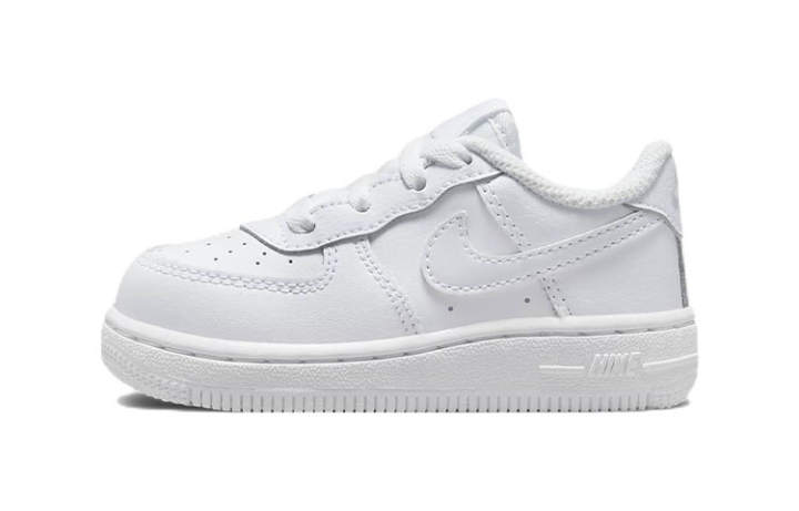 Nike Nike Air Force 1 Slip Resistant, Abrasion Resistant, Lightweight Low top Toddler Shoes White Infant And Toddler
