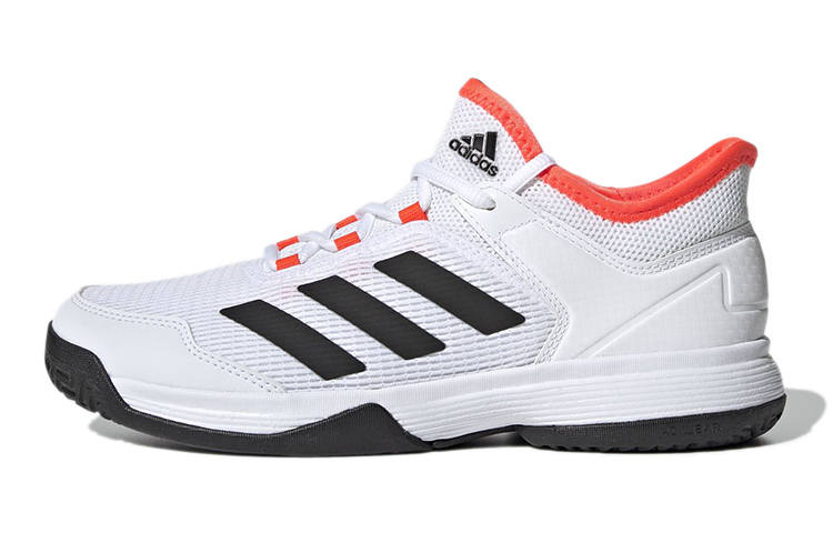 Adidas Adidas Adizero Club Abrasion Resistant Training Shoes White Black Kids'