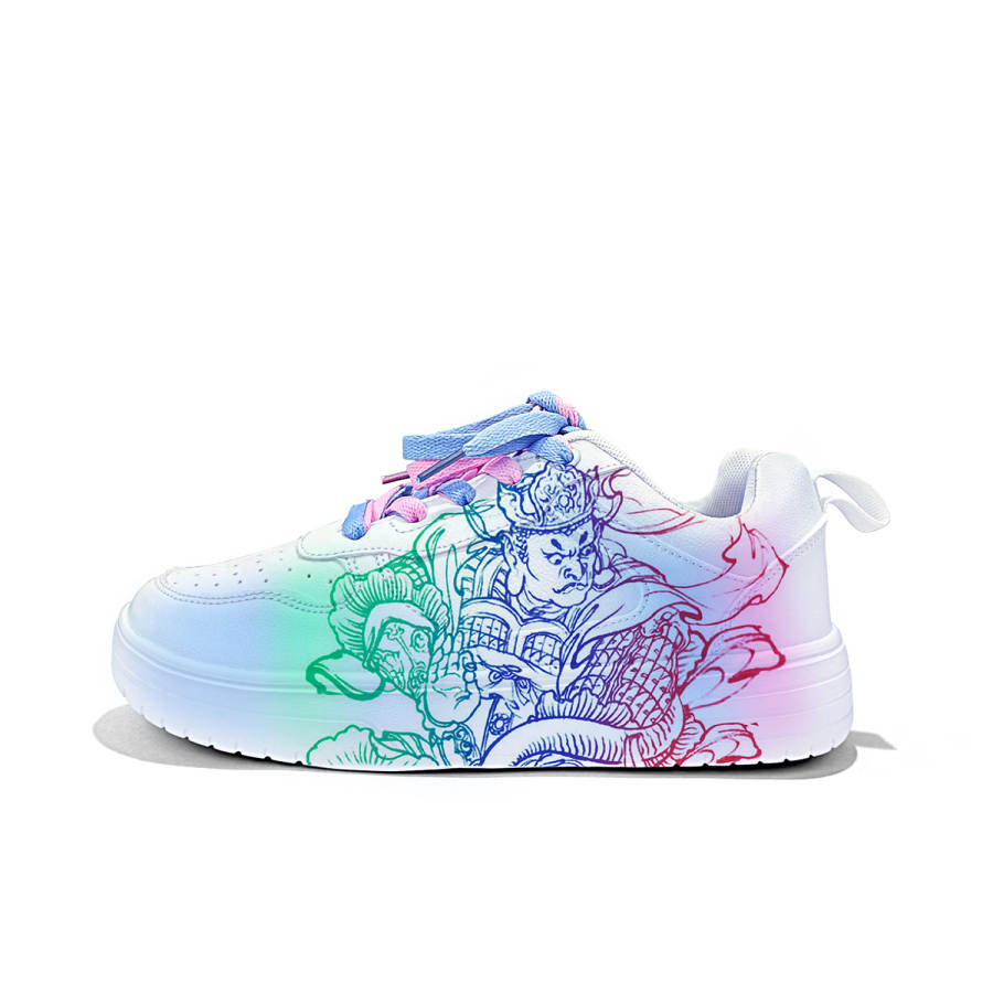 ZUOLENGCHAN Synthetic Leather Low top Kids' Skateboarding Shoes Teenagers