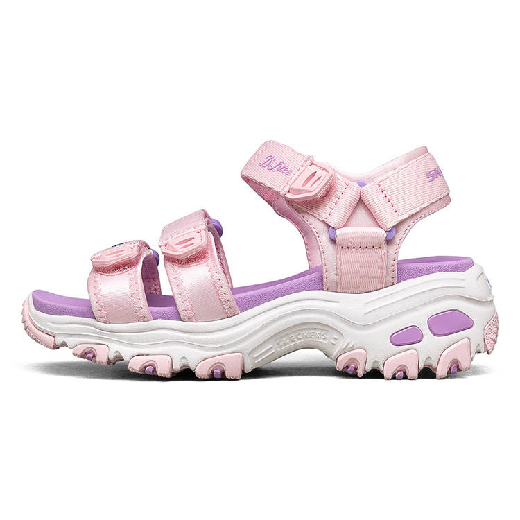 Skechers D'LITES Children's Sandals Lavender Teenagers