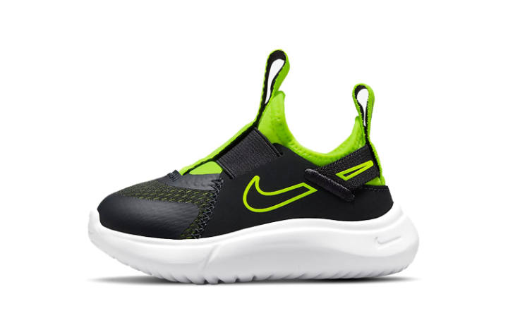 Nike Nike Flex Low top Toddler Shoes Black Green Infant And Toddler