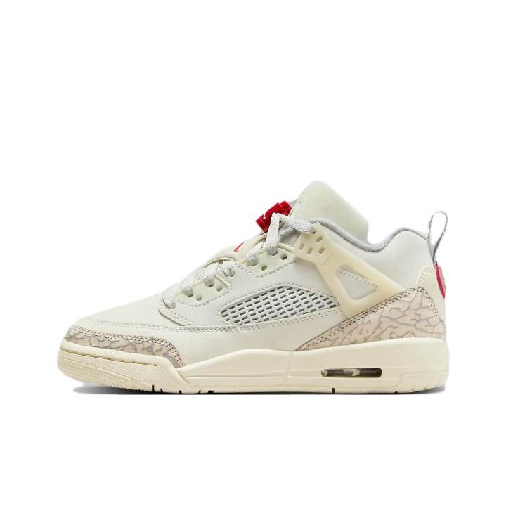 Jordan Jordan Spizike Low top Basketball Shoes Beige Red Unisex