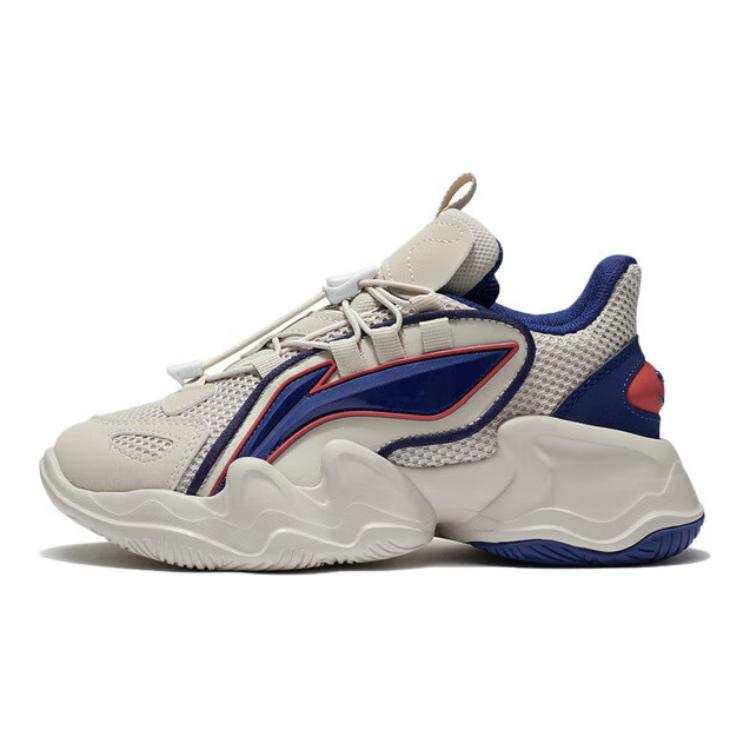 Li-Ning YOUNG Li Ning YOUNG Kompanio Synthetic Leather, Textile Slip Resistant Lightweight Cushioning Abrasion Resistant Low top