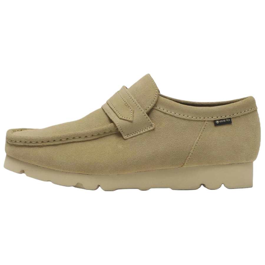 Clarks WallaLoafer GORE TEX Loafers Men's Light Umber