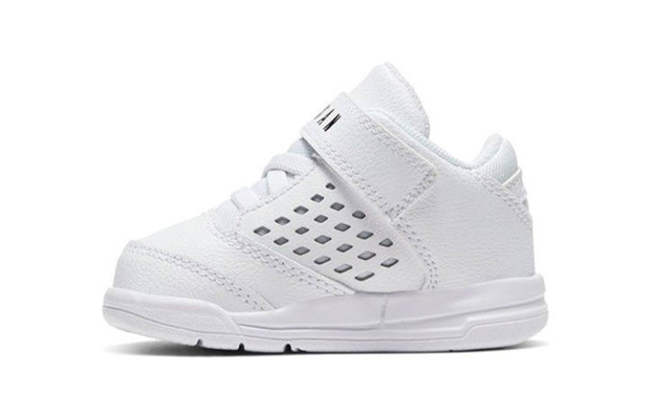Jordan Jordan Flight Origin 4 Comfortable Cushioning Slip Resistant Abrasion Resistant Mid top Toddler Shoes White