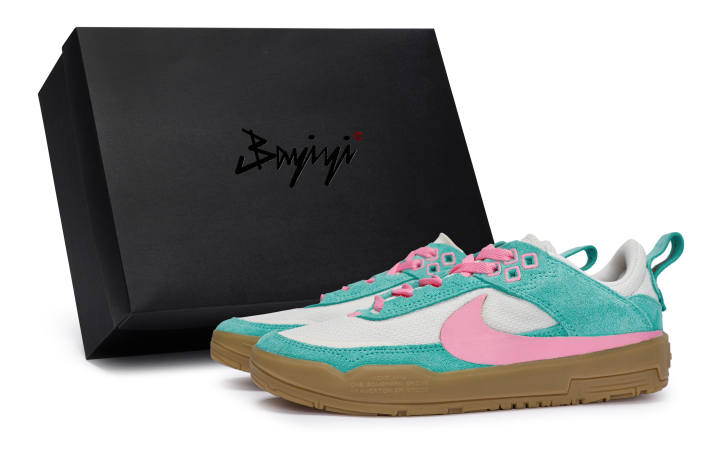 Nike Nike SB DAY ONE 811 Manufacturing, Mint Peach, Special Shoe Box Slip Resistant Abrasion Resistant