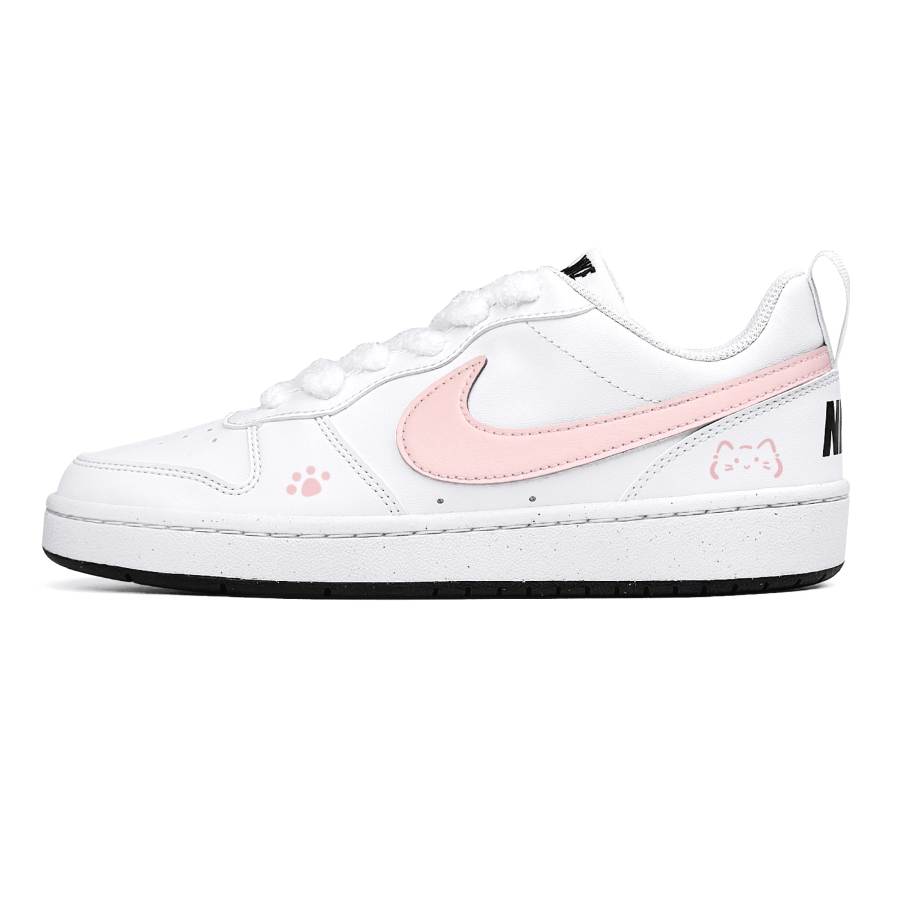 Nike Nike Court Borough Low top Skateboard Shoes Pink Kids'