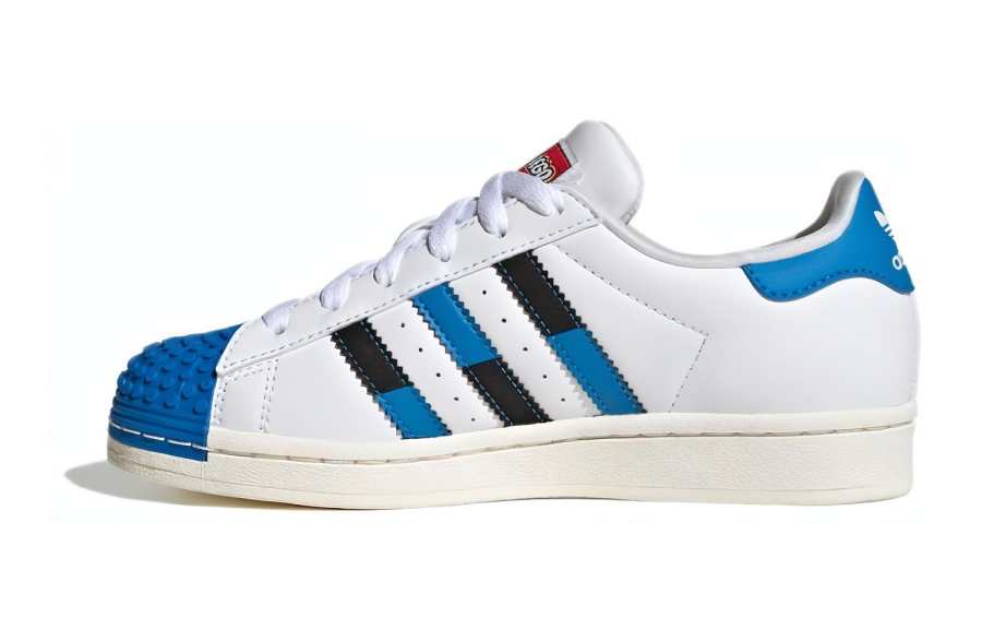 Adidas Originals LEGO x Adidas Originals SUPERSTAR Cushioning Abrasion Resistant Cushioning, Wear Resistant Low top