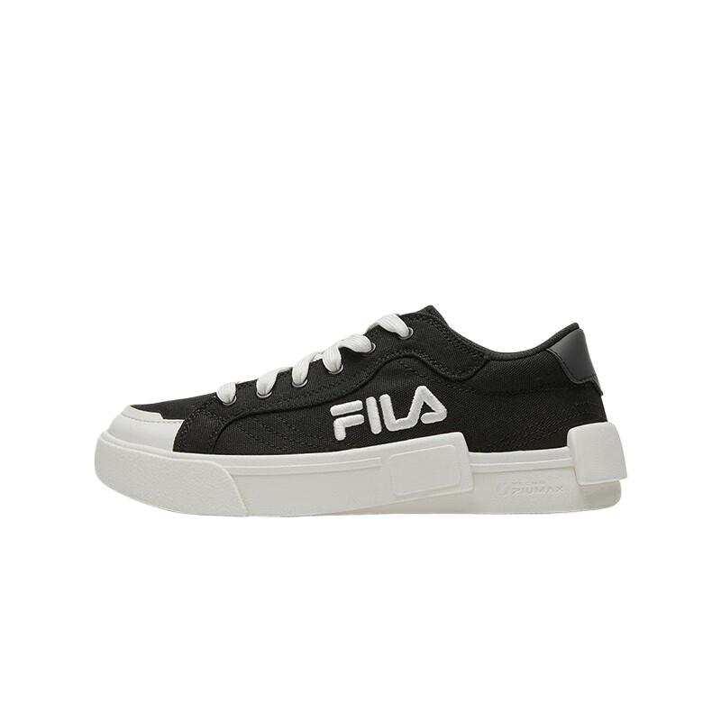 FILA KIDS Canvas Low top Kids' Skateboarding Shoes Black Kids'
