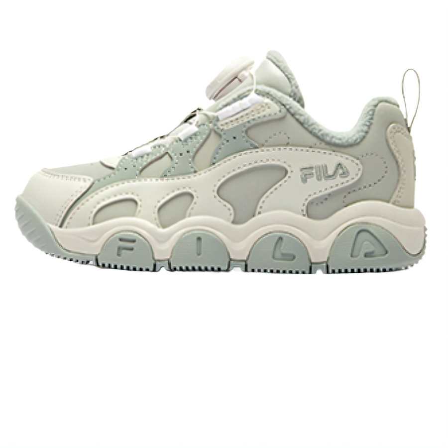 FILA KIDS Cushioning Low top Children's Basketball Shoes Mercury Gray/Mist Pearl Gray Kids'