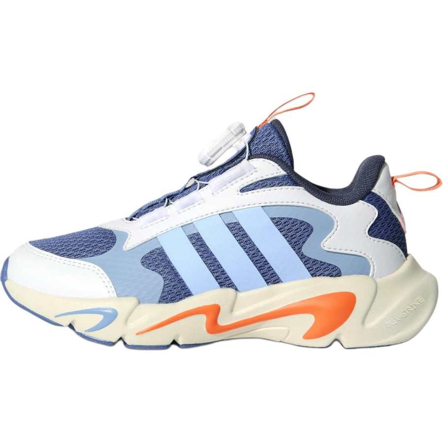 Adidas Adidas PLAYFLEX HABU Fabric Low top Kids Lifestyle Shoes Blue Kids'
