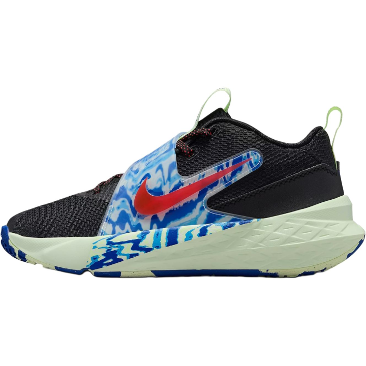 Nike Nike Team Hustle D 12 Low top Basketball Shoes Black Unisex