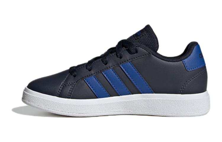 Adidas Neo GRAND COURT Grand Court Base 2.0 Anti Kick Cushioning Low top Kids' Skateboarding Shoes Dark Blue Kids'