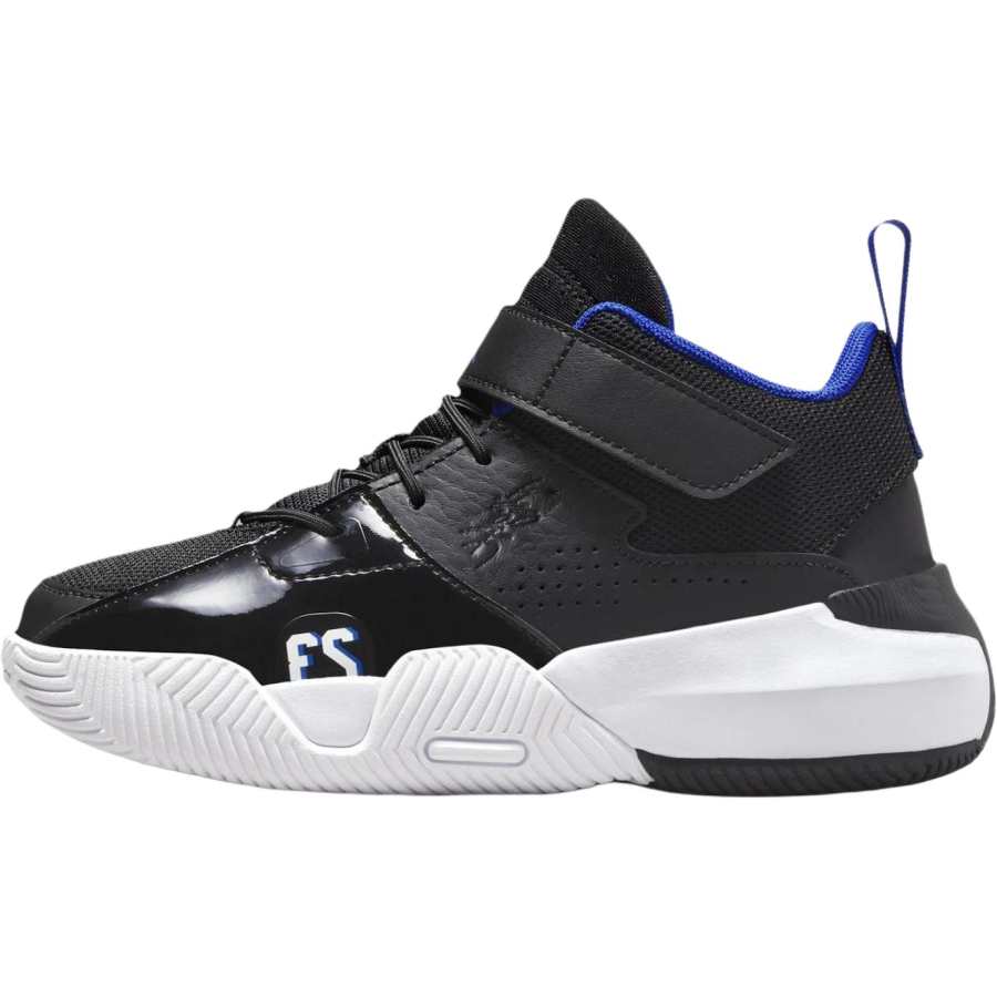 Jordan Jordan Stay Loyal 2 Slip Resistant Abrasion Resistant Mid top Children's Basketball Shoes Black Kids'