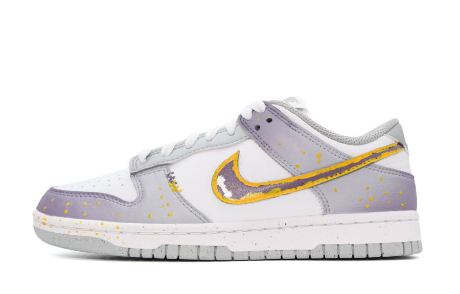 Nike Nike Dunk Dusty Purple Golden Dot Synthetic Leather, Leather Slip Resistant Cushioning Abrasion Resistant Low top