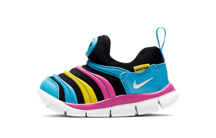 Nike Nike Dynamo Free TD Low top Casual Shoes Blue Pink Yellow Infant And Toddler