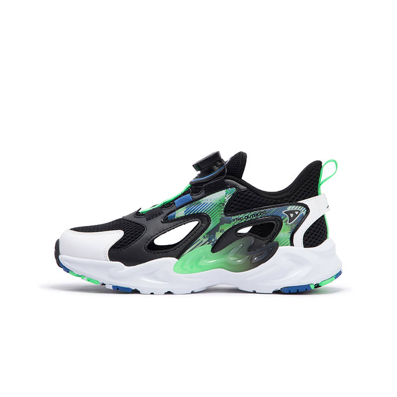 XTEP XTEP Peak Walk Sandal Black White Blue Unisex