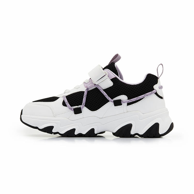 Champion Kids Mesh Hook and Loop Cat Paw Panda Sports Chunky Sneakers Synthetic Leather, Textile Casual Shoes