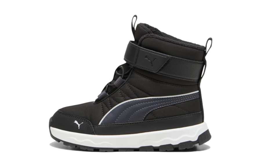 PUMA Comfortable Abrasion Resistant Kids' Boots Kids' Black
