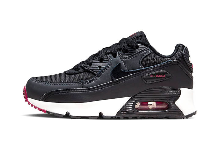 Nike Nike Air Max 90 LTR Anthracite Team Red PS