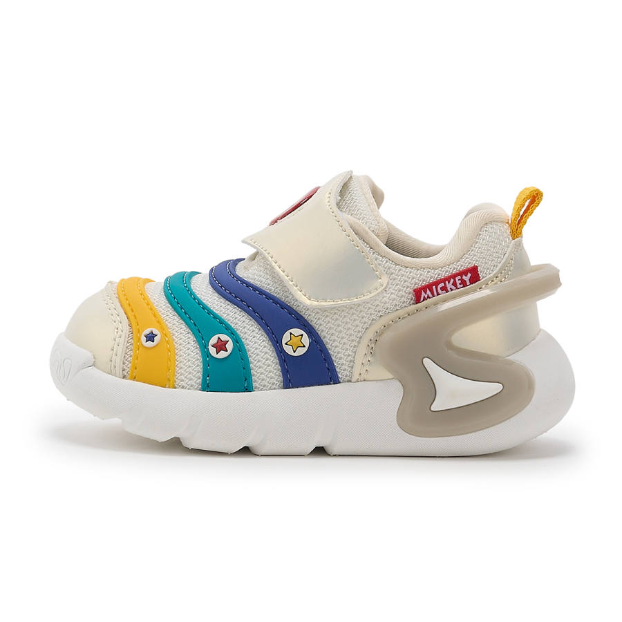 Disney Mickey Mouse Slip Resistant Cushioning Abrasion Resistant Low top Toddler Shoes Infant And Toddler