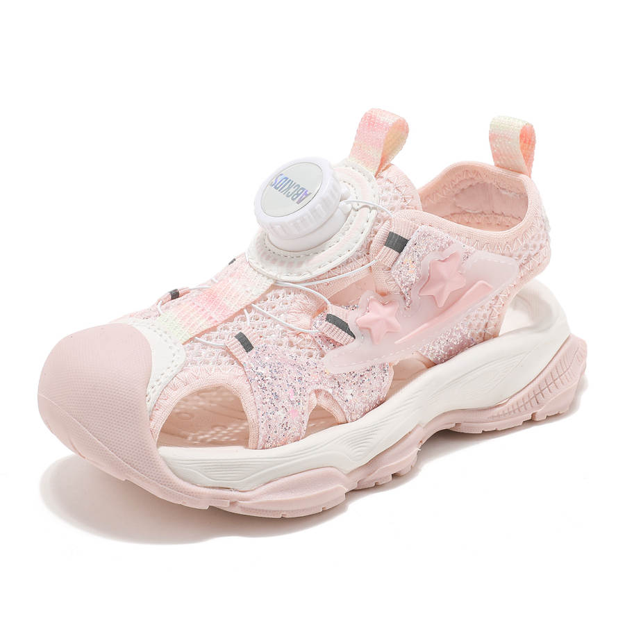 ABC KIDS Synthetic Leather, Textile Slip Resistant Lightweight Cushioning Breathable