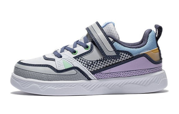 Li-Ning YOUNG Li Ning Low top Skateboard Shoes Moonlight Purple Teenagers