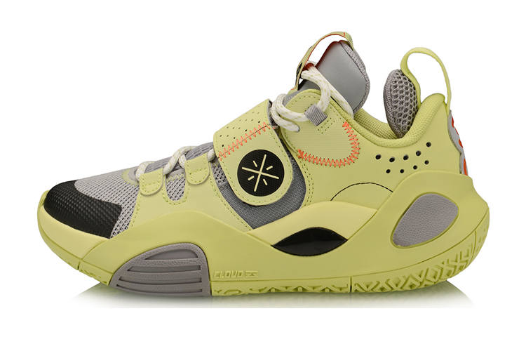 Li-Ning Li Ning All City 8 Youth Edition All City8 Low top Basketball Shoes Light Sprout Green Teenagers