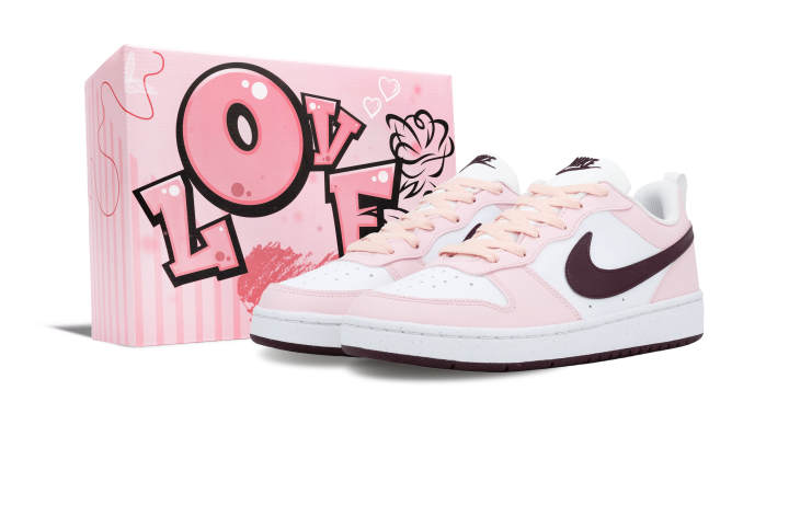 Nike Nike Court Borough Mocha Bear PU Polyurethane Slip Resistant Abrasion Resistant Slip Resistant Abrasion Resistant