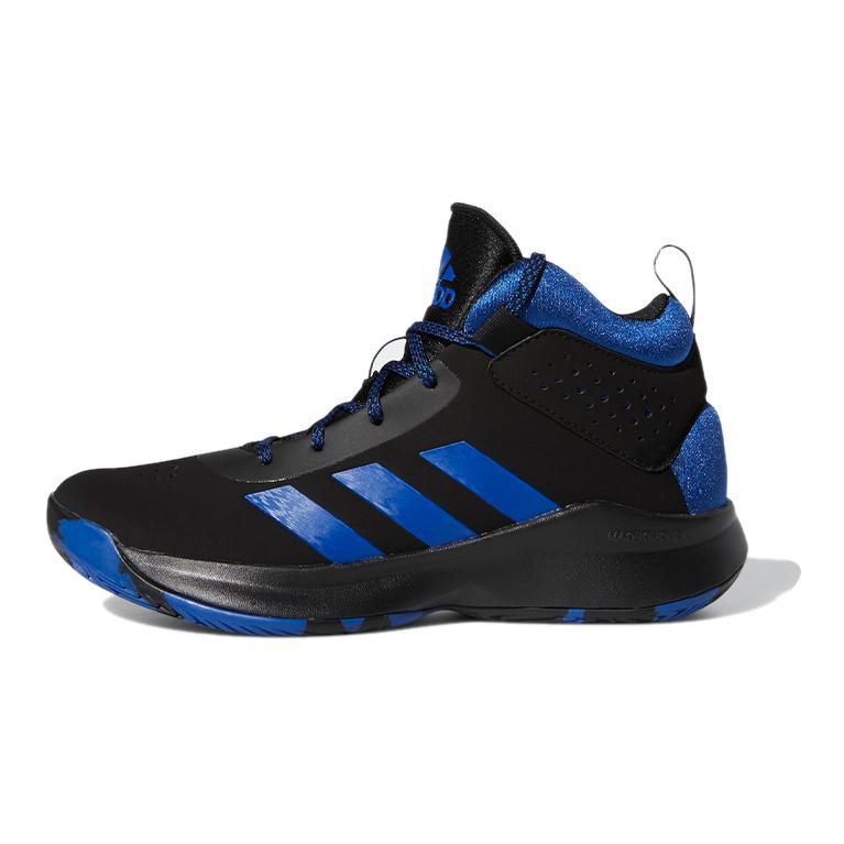 Adidas Adidas Cross Em Up 5 Cushioning Abrasion Resistant Breathable Low top Children's Basketball Shoes Kids'