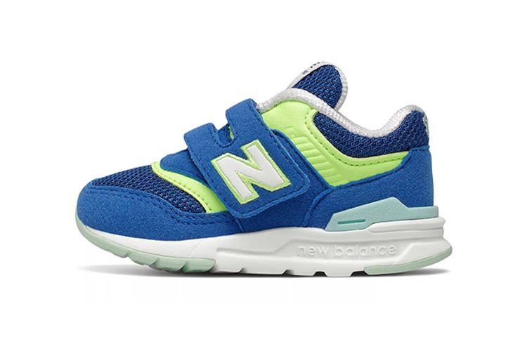 New Balance New Balance NB 997H Comfortable Cushioning Abrasion Resistant Breathable Low top Toddler Shoes Captain Blue
