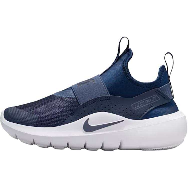 Nike Nike Flex Runner 4 Abrasion Resistant Abrasion Resistant Low top Kids' Running Shoes Blue Children Aged 3 7 Years Old