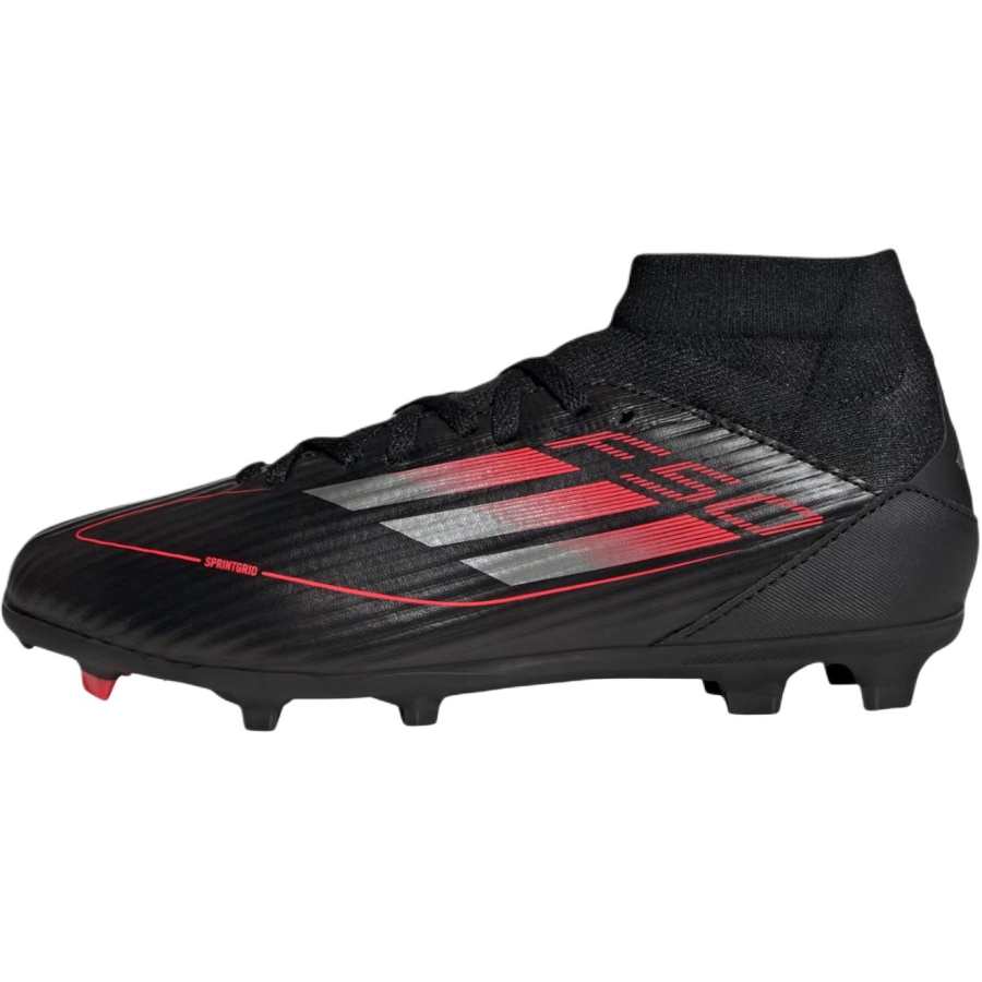 Adidas Adidas F50 League Mid top Soccer Shoes Black Red Kids'